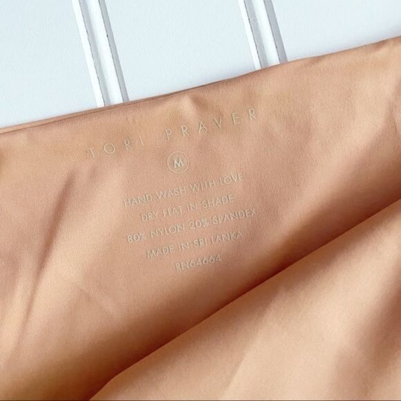 NWT Tori Praver Swim Macie Bikini Bottoms Bathing Suit Beach New Size Medium - Picture 5 of 8